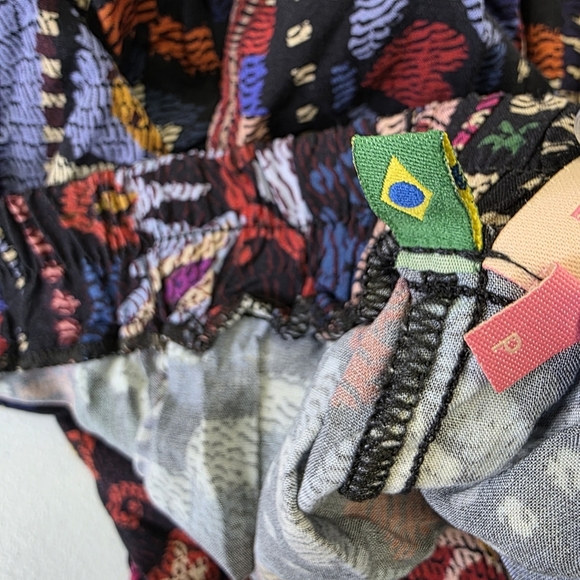 Farm Rio Aztec Print boho Pants - Picture 7 of 14